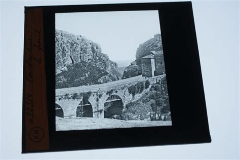 Algerie Constantine Le Pont Photo Plaque De Verre Molteni