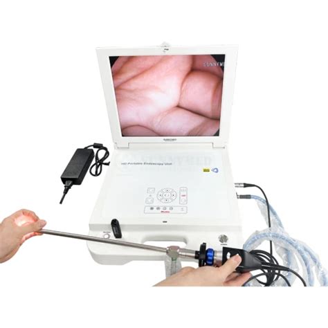 Sy Ps A Portable Ent Endoscopy Camera System Endoscope With Monitor