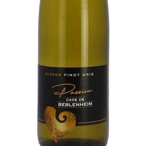 Pinot Gris Alsace Passion 2021 Cave De Beblenheim