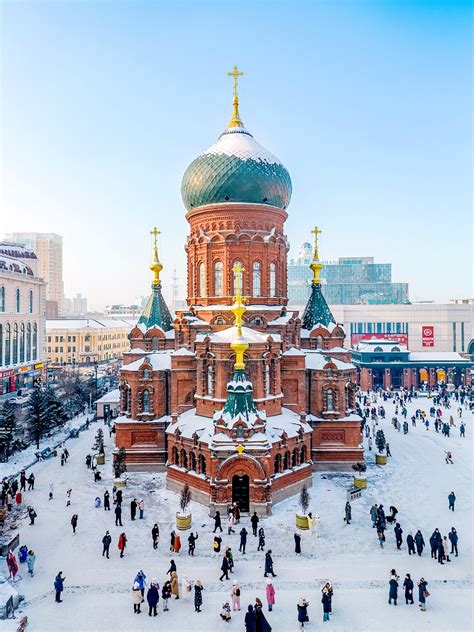 Harbins Historic Saint Sophia Cathedral Charms Visitors Cgtn