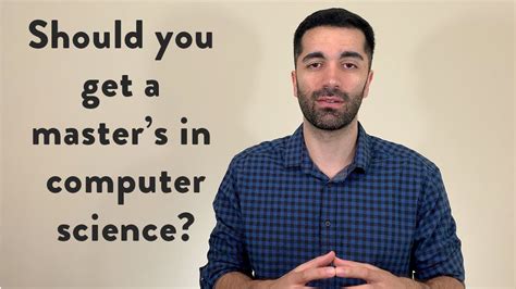 Should You Get A Master S Degree In Computer Science YouTube