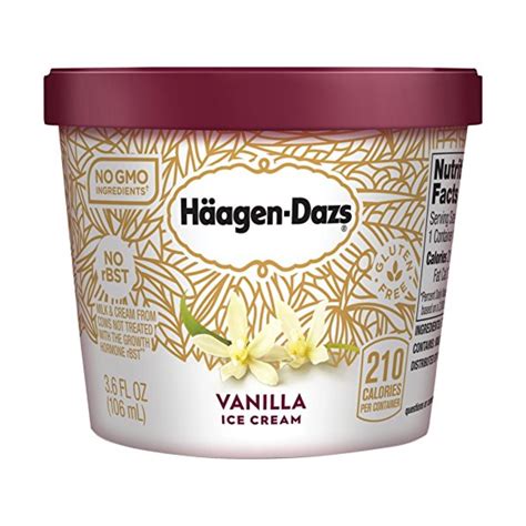 Shop Haagen-Dazs Vanilla Ice Cream 3.6 oz | Holon Kosher Foods | Online ...