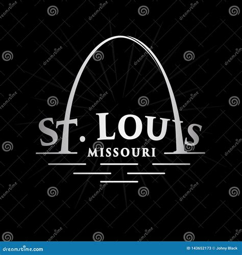 St Louis Logo Vector And Illustration 132873344