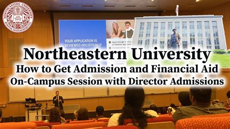 Northeastern University Official Session On How To Get Admission On