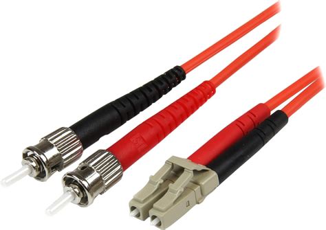 Amazon StarTech 1m Fiber Optic Cable Multimode Duplex 50 125