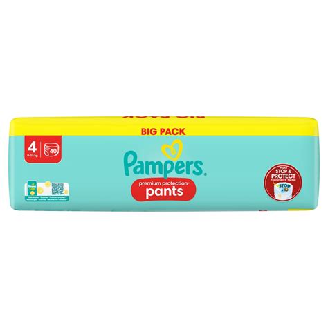 Pampers Premium Protection Pants Big Pack Gr 4 Maxi 9 15 Kg 40 Stück