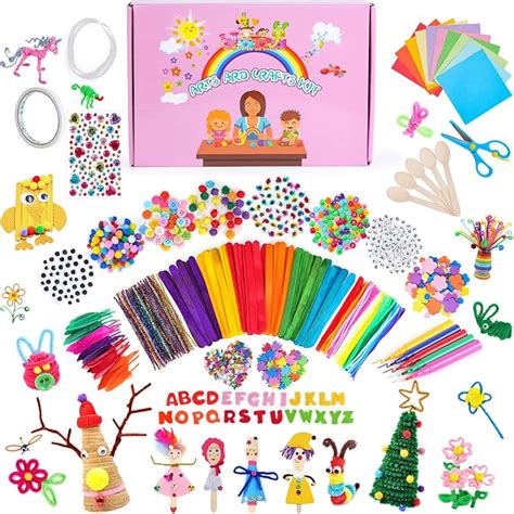 Bastelset Kinder Bastelkoffer St Ck Diy Handwerk Kreative