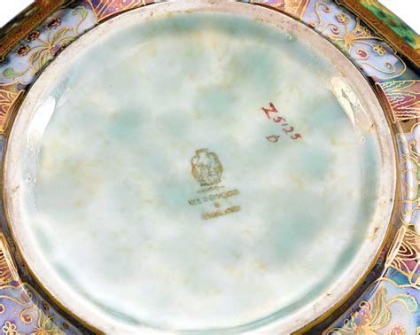 Wedgwood Fairyland Lustre Octagonal Bowl At 1stdibs