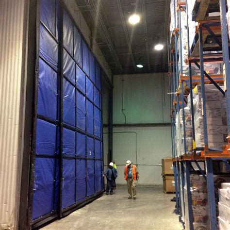 Bzh Blast Freezer Curtains W E Carlson Corporation