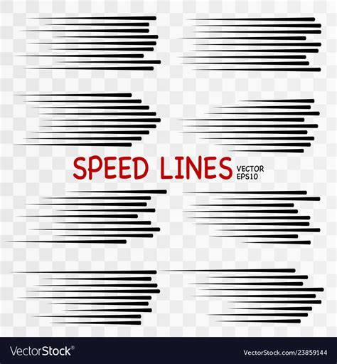 Speed Lines Svg