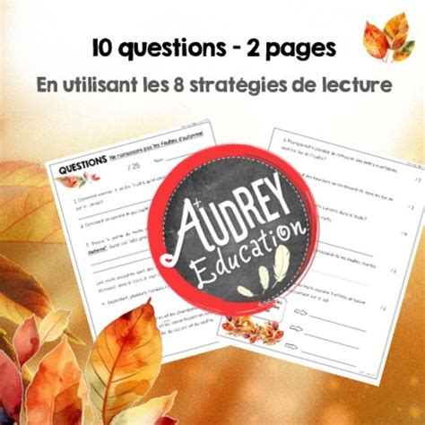 Compréhension de lecture Stratégies Automne