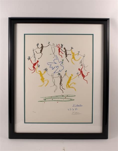 Pablo Picasso Pablo Picasso The Dance Of Youth Lith Signed 1961