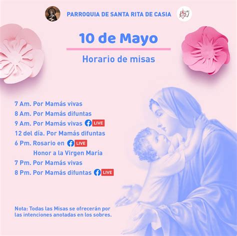 Santa Rita De Casia Horarios De Misas Pastoral Juvenil Vocacional APM