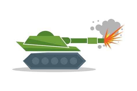 Icono De Tanque De Guerra Tanque Militar Logotipo O Plantilla De Tanque