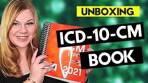 MEDICAL CODING ICD 10 CM CODING BOOK UNBOXING Review Of The 2021 AAPC