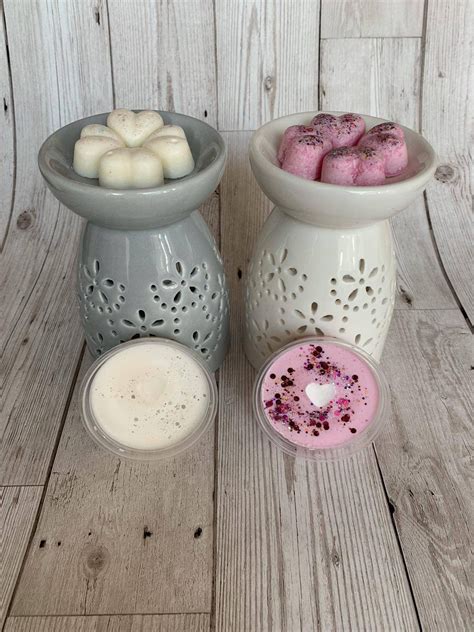 Wax Melt Burner T Plus 4x Melts And 1x Pot Etsy Uk