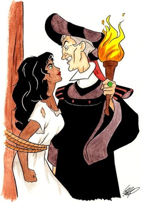 Hellfire Frollo - Frollo & Esmeralda Fan Art (26099525) - Fanpop