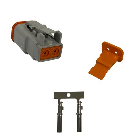 Deutsch Male And Female Dt Plug And Pins Including Wedge Lock