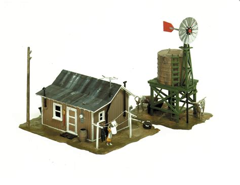 Life-Like Trains HO Scale Building Kits - Western Homestead, Buildings ...