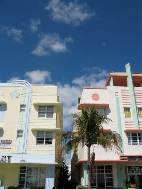 Miami art deco, Beach art deco, Art deco buildings