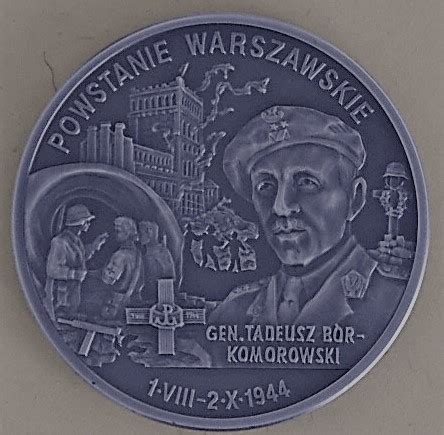 MEDAL POWSTANIE WARSZAWSKIE GEN BÓR KOMOROWSKI 7316511332