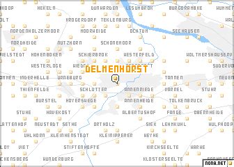 Delmenhorst (Germany) map - nona.net