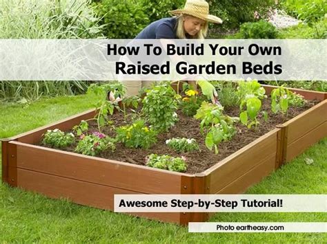 How To Build Your Own Raised Garden Beds