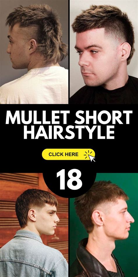 Explore The Enchanting Realm Of Mullet Short Hairstyles For Men And