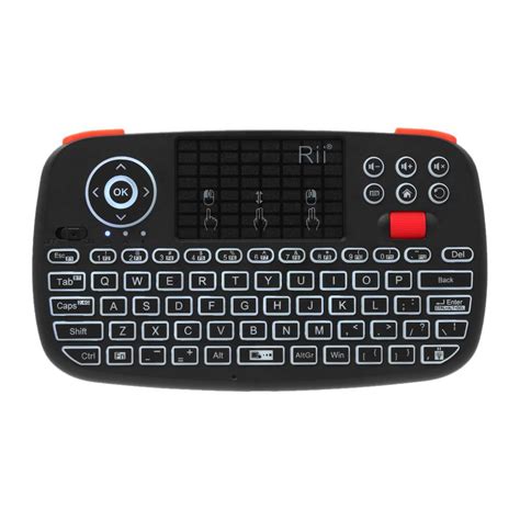 Купить Мини-беспроводная клавиатура Rii i4 с Bluetooth и двухрежимная ...