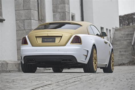 Mansory's Rolls-Royce Wraith Palm Edition 999 dazzles with Gold