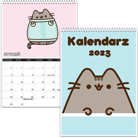 Kalendarz Cienny A Pusheen Y Erli Pl