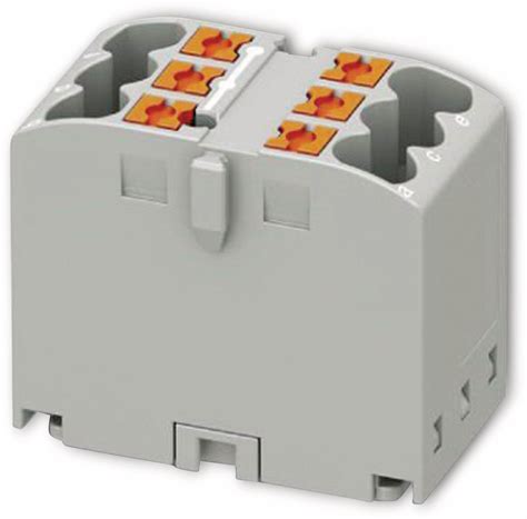 Phoenix Contact, Verteilerblock, 3273092, PTFIX 6/12X2,5-NS35 RD online ...