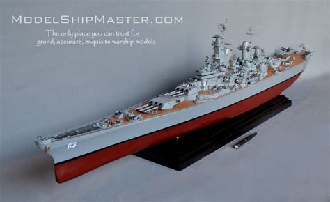 USS Missouri BB-63 ship, large and high detailed model