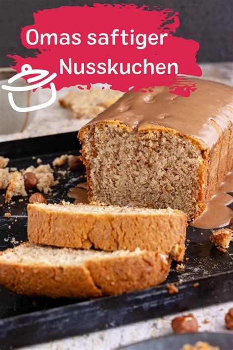 Omas Saftiger Nusskuchen Aus Der Kastenform Recipe Baking Food