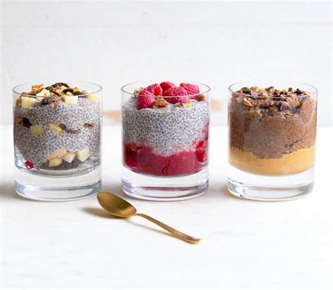 Chia Pudding 3 Ways Wholesomelicious