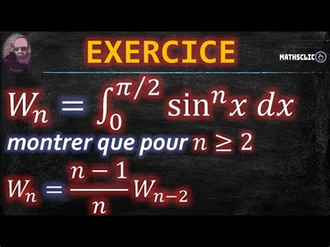 MATHSCLIC EXERCICE POST BAC RELATION DE RÉCURRENCE POUR L