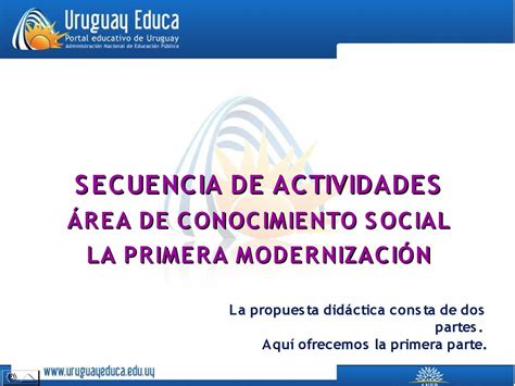 Calaméo Secuencia Didáctica La Primera Modernización Prueba