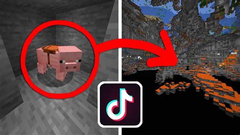 ICH TESTE 5 WEITERE VIRALE MINECRAFT TIKTOK HACKS YouTube