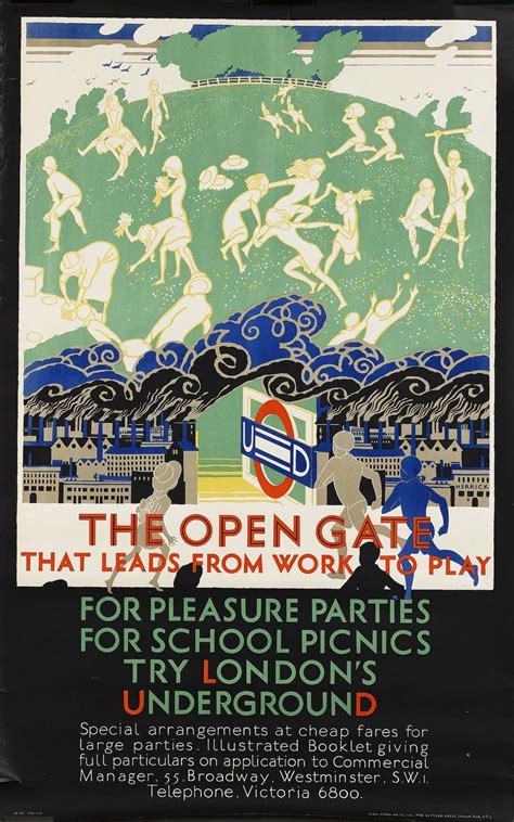 1920s London Underground Posters Remind Us That Trains Are Wonderful