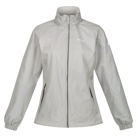 Womensladies Corinne Iv Waterproof Jacket Seal Grey Regatta Decathlon