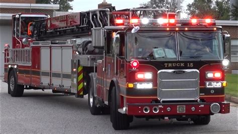 Baltimore County Fire Department Brand New Truck 15 Responding 9 9 21