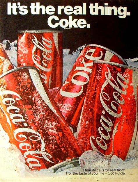 1970 Coca Cola Vintage Soda Coke Advertisement Its The Re Flickr