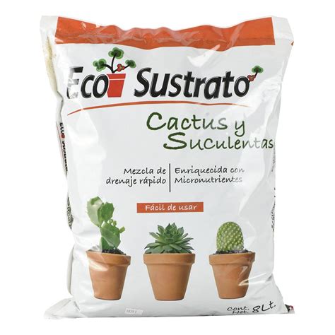 Sustrato Org Nico Para Cactus Y Suculentas L Caf Eco Sustrato The