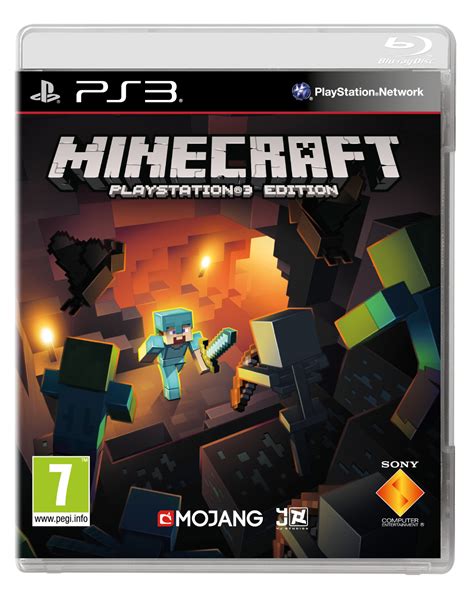 Minecraft Ps3 Edition Ganhará Uma Edição Física No Próximo Mês Filial Dos Games