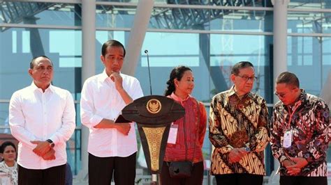 FOTO FOTO Presiden Jokowi Resmikan Pengembangan Pelabuhan Sibolga