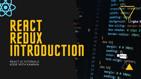 React Js Tutorial React Redux Introduction