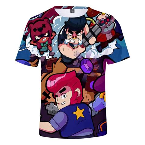 Colt Brawl Stars 3d Printed T Shirts Brawler Stars