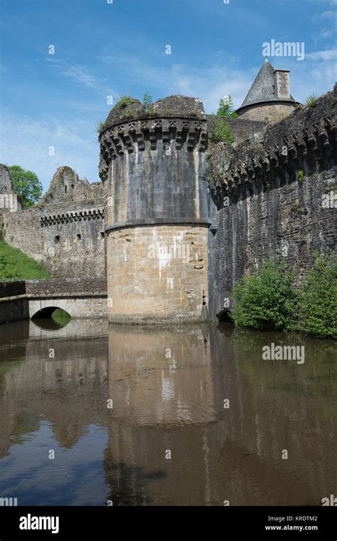 The Chateau De Fougeres In The Ille Et Vilaine Region Of France The