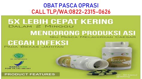 Jual Obat Herbal Setelah Operasi Kista Ovarium Tlp Wa 0822 2315 0626