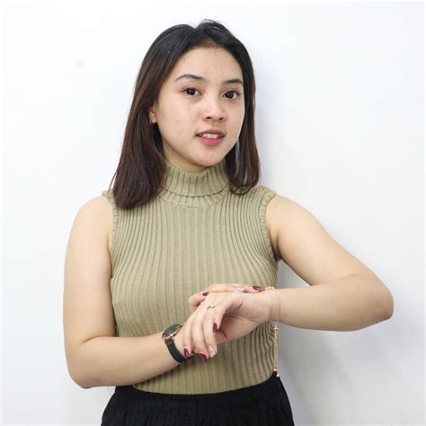 Jual Turtle Neck Tanktop Rajut Tank Top Kerah Tinggi Rajut Wanita